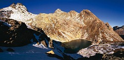 Lac Blanc de la Ponsonnière panoramique