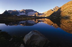 Lac Noir d'Ambin panoramique