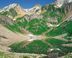 Lac de la Vogealle(1) les Dents Blanches